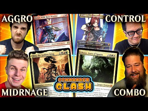 Aggro vs Midrange vs Control vs Combo | Commander Clash S18 E23
