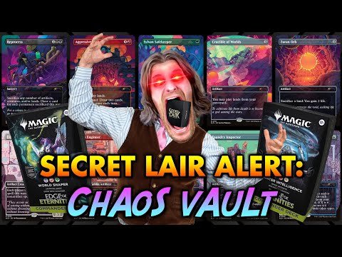 Is It Worth It To Buy Secret Lair: Chaos Vault? | Magic: The Gathering's Commander Upgrade Package