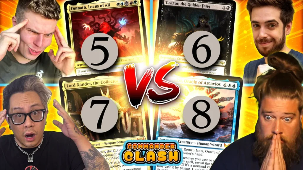 5-Drops vs 6-Drops vs 7-Drops vs 8-Drops | Commander Clash S18 E28