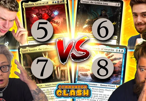 5-Drops vs 6-Drops vs 7-Drops vs 8-Drops | Commander Clash S18 E28