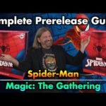 The Complete Guide To Spider-Man Prerelease! Magic: The Gathering Deck Building