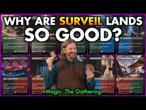 Why Are Surveil Lands So Good In Magic: The Gathering?