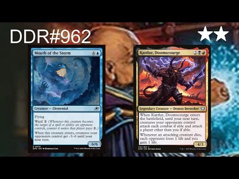 DDR#962 - Mouth of the Storm vs Kardur, Doomscourge