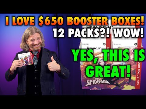 Let's Play The $650.00 Collector Booster Box Game! Magic: The Gathering's Marvel's Spider-Man Packs!