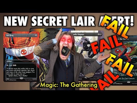 Exciting New Secret Lair Failures for Magic: The Gathering!