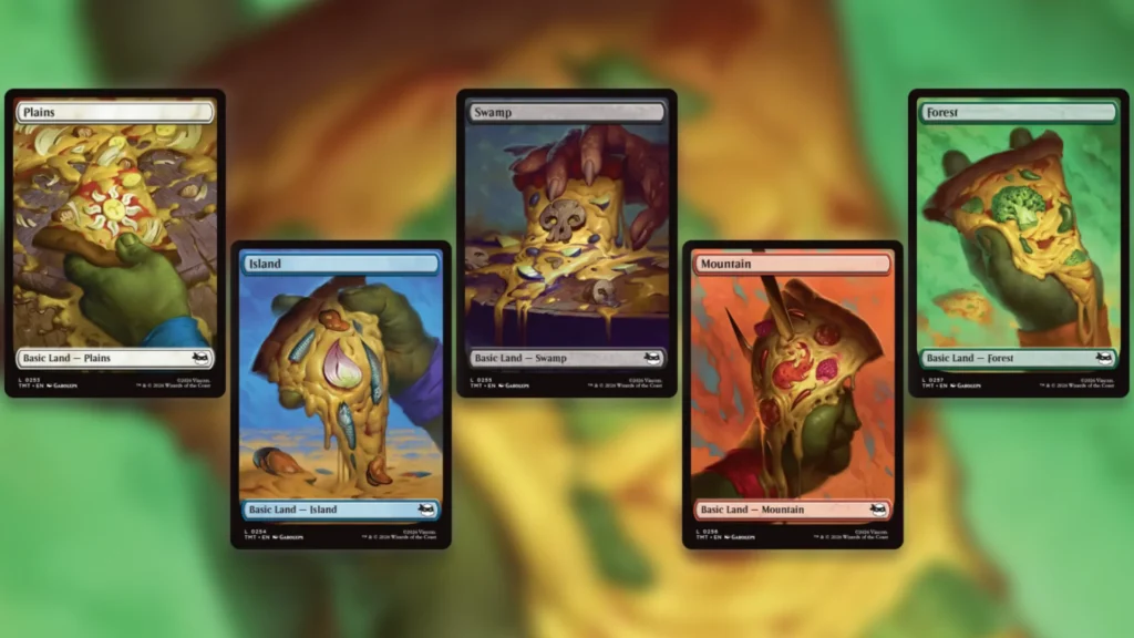 “Revolting” TMNT Pizza Lands May Be A Step Too Far For MTG