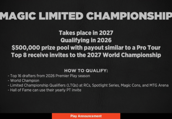WeeklyMTG Announces 2027 Limited Championship, Updates To Commander Brackets