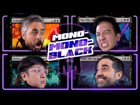 Mono Mono-Black Battle | Extra Turns 64 | Magic: the Gathering Commander Gameplay EDH MTG