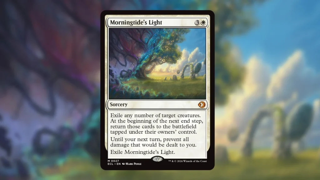 MTG Lorwyn Eclipsed Mythic Does Nerfed One Ring Impression