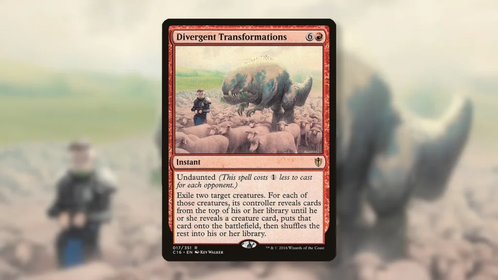 Double MTG Polymorph Spell Spikes 1080% Due to Reality Fracture Precon