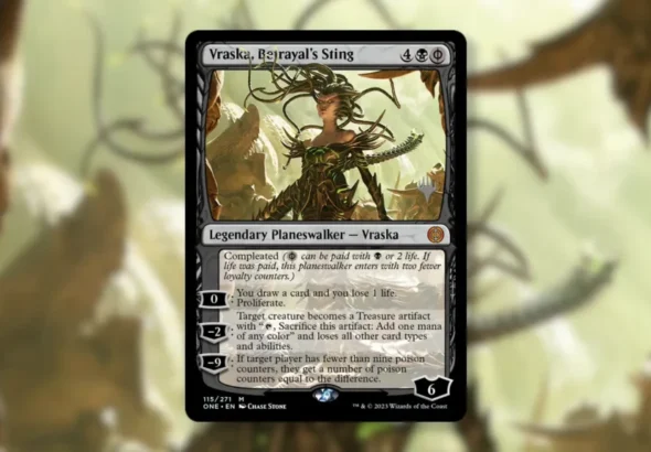 Poison-Focused MTG Planeswalker Spikes 282% in Price Due to New Legend