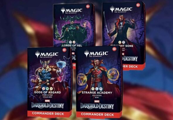 MTG Marvel Darkhold Destiny Reveals Four New Commander Precons