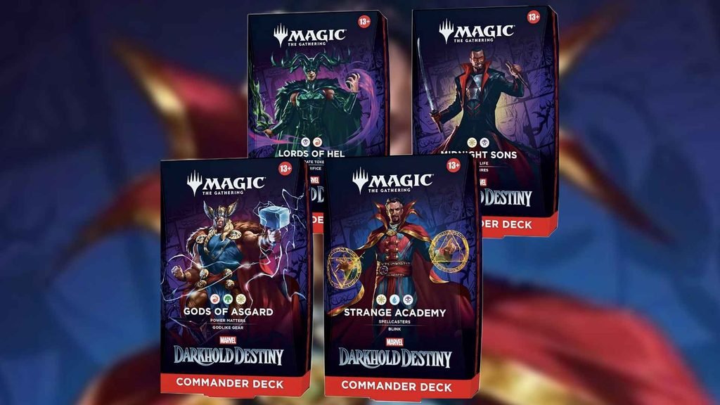 MTG Marvel Darkhold Destiny Reveals Four New Commander Precons