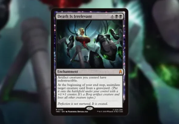 10 MTG Star Trek Spoilers Include Insane Recurring Borg Reanimation Engine