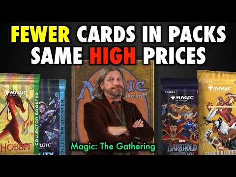 Booster Packs Will Have Fewer Cards In Them But The Same High Prices | Magic: The Gathering