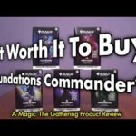 Is it Worth It To Buy A Foundations Commander Deck? | Magic: The Gathering