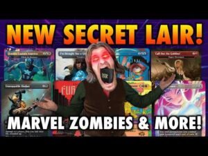 New Secret Lair Alert! Marvel Zombies! David Bowie's Labyrinth & More Cards For Magic: The Gathering