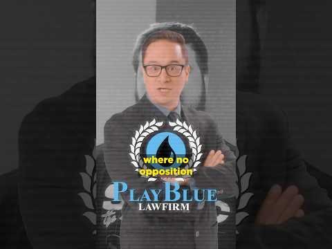Take CONTROL with PLAY BLUE lawfirm!